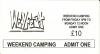 Weyfest 2007 camping ticket