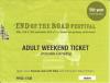 End Of The Road Festival 2010 ticket