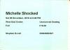 Michelle Shocked 2010 Aldershot ticket