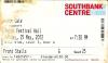 John Cale 2012 Royal Festival Hall ticket
