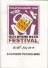 Guildford Beer Festival 2014 programme front cover