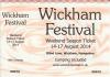 Wickham Festival 2014 ticket