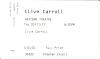 Clive Carroll 2017 Aldershot ticket