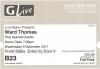 Ward Thomas 2017 Guildford ticket (December show)