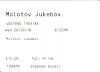 Molotov Jukebox 2018 Aldershot ticket